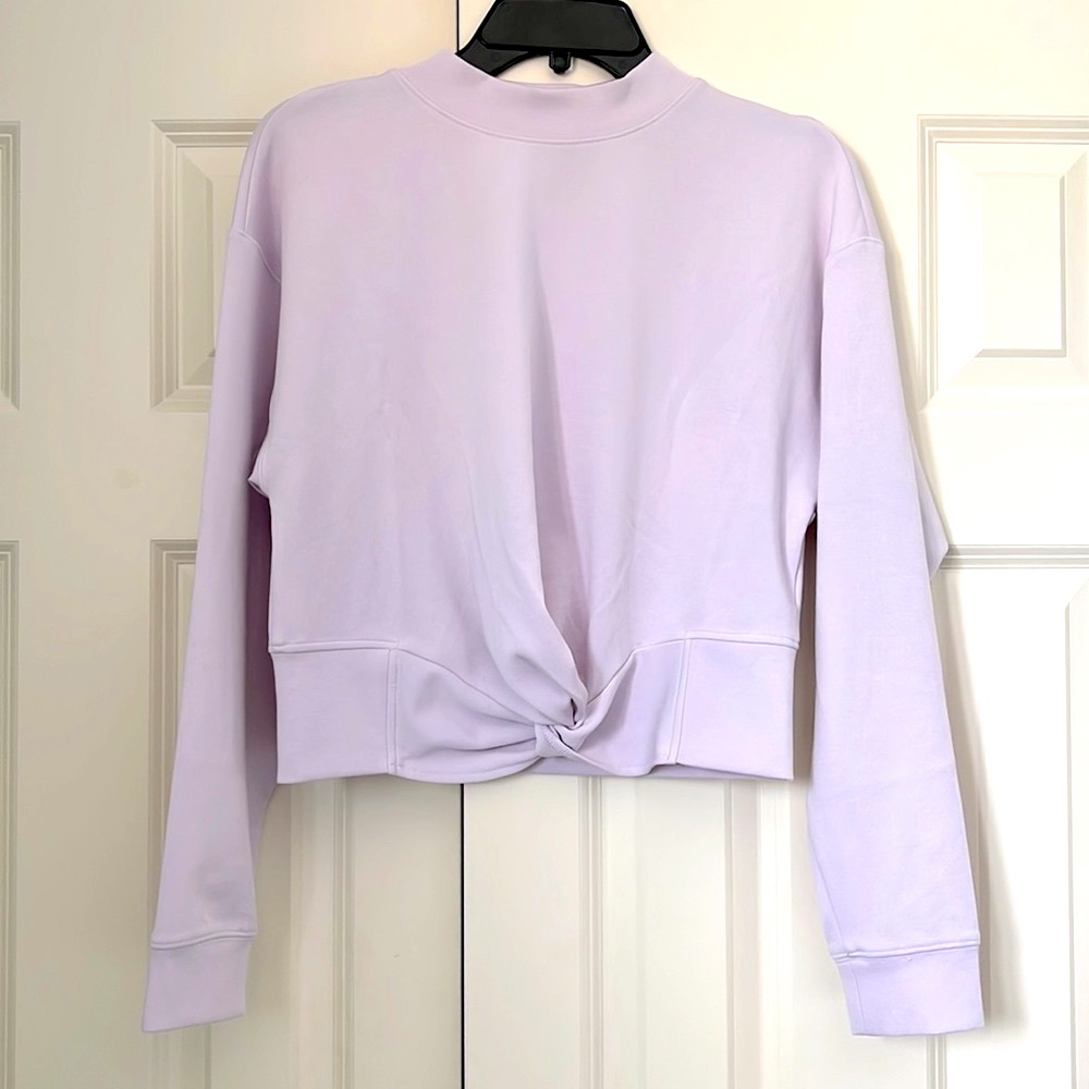 Club Monaco Knot Crop Top